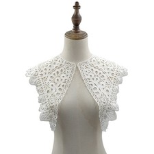 Women Ladies Lace False Collar Summer Dress Blouse Accessory Detachable