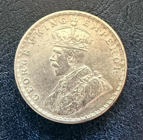 1919 British India One Rupee — photo from the most recent tracked eBay sale