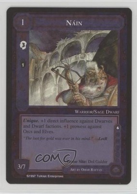 1997 Middle-earth CCG - The Lidless Eye Nain | eBay