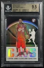 LEBRON JAMES BGS 9.5 2003-04 TOPPS PRISTINE #101 ROOKIE REFRACTOR RC 35/1999