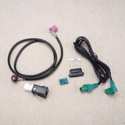 Navigation 4pin Video Cable USB Switch Socket fit for BMW CIC Head Unit F20 F30