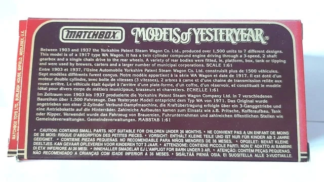 Matchbox Models of Yesteryear Y8-C Fyffes scala 1:61 - Immagine 4 di 4