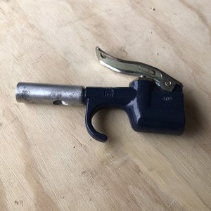 BLOW GUN THUMB LEVER  Parker Safety Nozzle meets OSHA,#409,4-3/4"oal.2'NozzleUSA