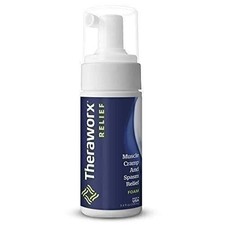 THERAWORX Relief Fast-Acting Foam for Leg  Foot Cramps and Muscle Soreness,...