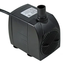 Rena OEM Fountain / Pond / Utility Water pump 800gph, 12.5ft lift, 20' cord, UL