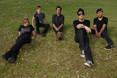 Indy Rock band The Mission Veo pose for a portrait at The Sound Ad- Old Photo 4