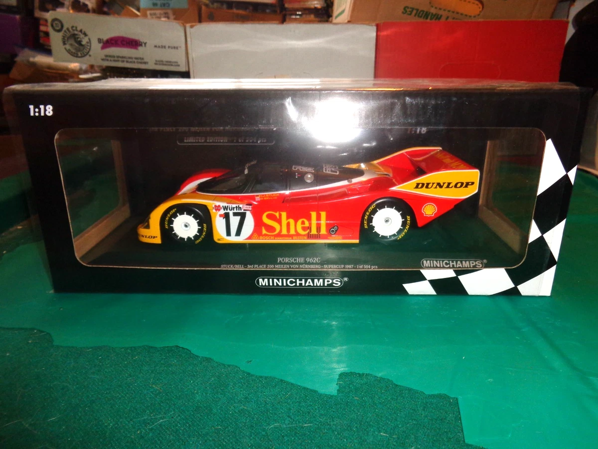 ミニチャンプス 1/18 ポルシェ962C #2 ニュル1000km 1987 Porsche 962 1 18 for sale | eBay