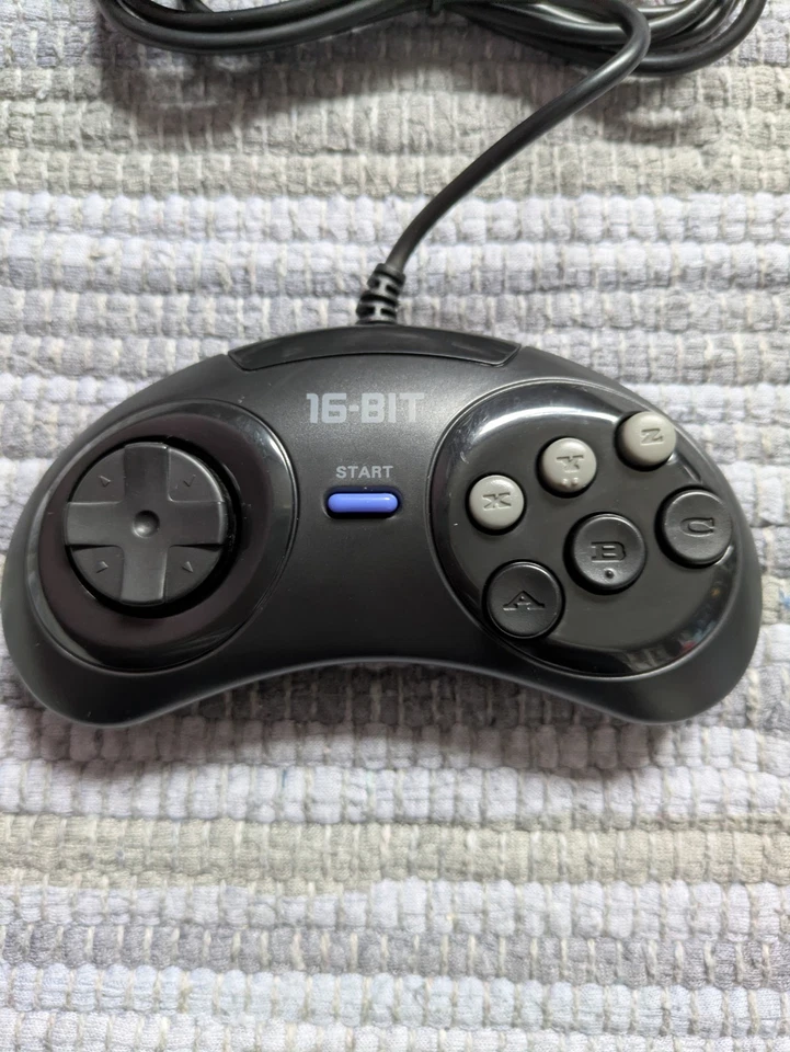 6 Button Gamepad Controller For SEGA MEGADRIVE & GENESIS New Retro Heaven - Image 3 of 4