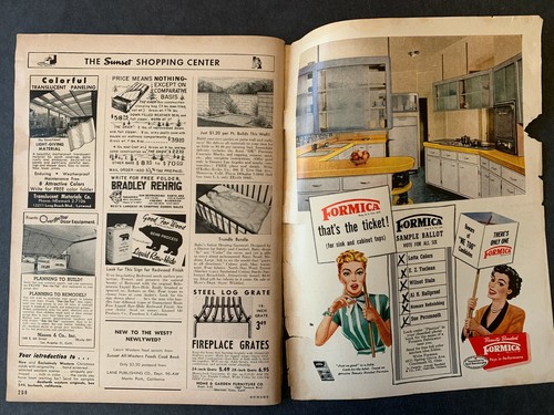 Sunset Magazine October 1952 1950's Lifestyle Travel Recipes Gardening Ads - Bild 10 von 10