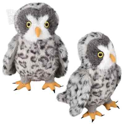 RI (T) 10'' Animal Den Barred Owl