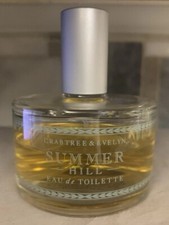 Vtg Crabtree Evelyn ORIGINAL Summer Hill Eau de Toilette 2 Oz. Spray 75 Full