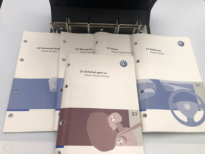 VW PASSAT VARIANT B6 Bedienungsanleitung 2007 Betriebsanleitung  Bordmappe  BA