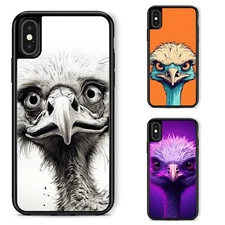 ostrich ink drawing vicious Unique Cover For Apple iPhone 12 13 14 15 16