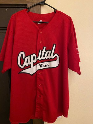 baseball jersey XXL red vintage unique 
