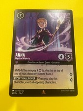 Disney Lorcana Shimmering Skies - 46/204 - Anna Mystical - Rare Non Foil