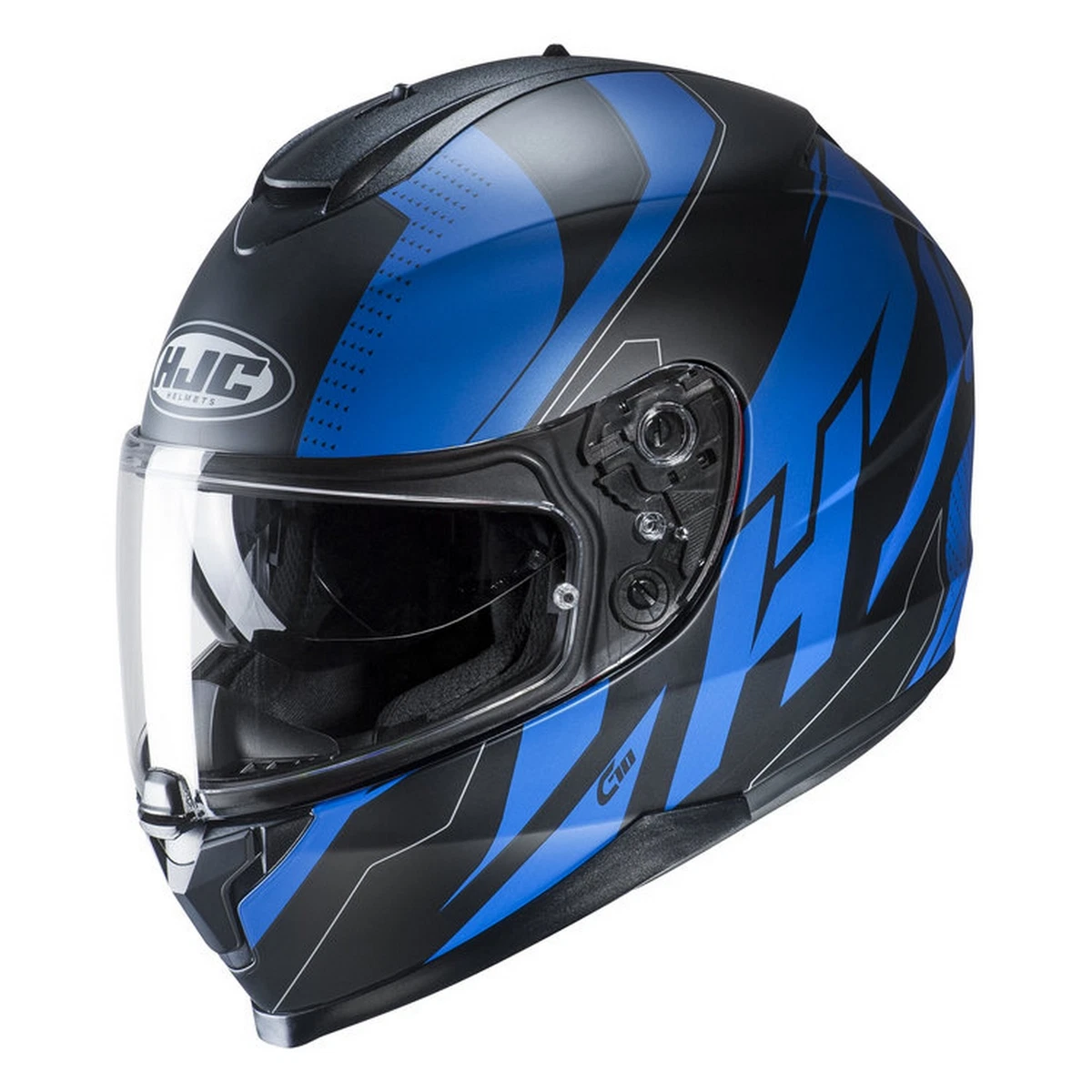 HJC C70 Boltas Motorcycle Helmet Blue Black XS eBay