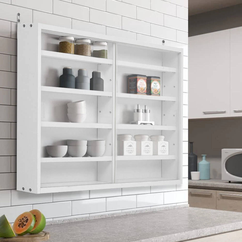 Modern kitchen display deals cabinets