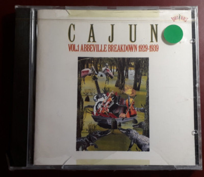 A.V.-CAJUN VOL.1 ABBEVILLE BREAKDOWN 1929-39 * CD BRANDNEU VERSIEGELT SIGILLATO
