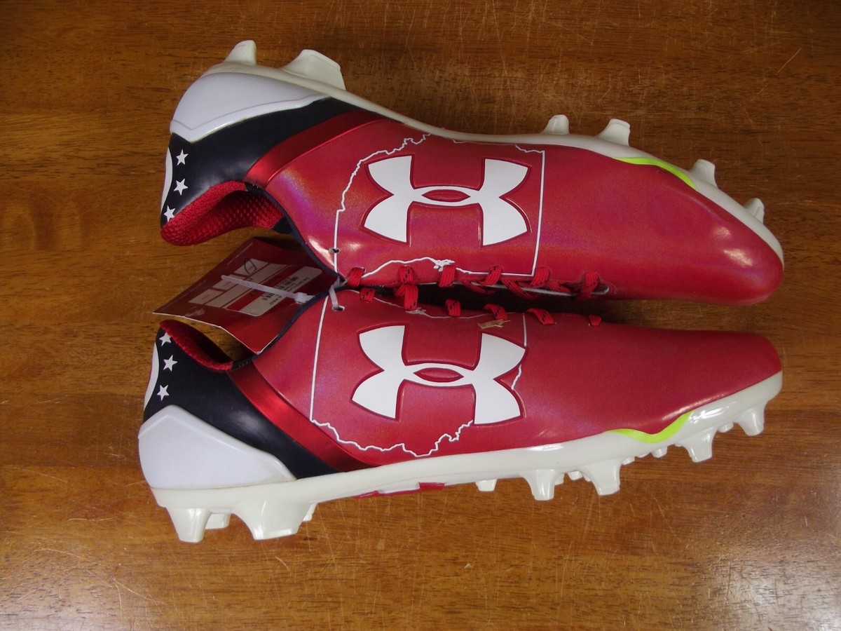 Under Armour Highlight High Spine Men\'s Sz 15 Football Cleats Nwob Under armour Football Shoes & Cleats for Men 15 US for sale  main image 3