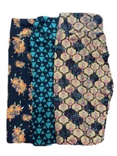 Women  s One Size Lularoe Leggings Lot Of 3 OS