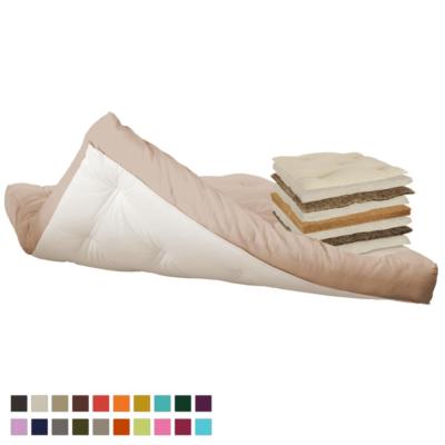 Kokos, Rosshaar, Baumwolle Futon. Vita-line Modell 13
