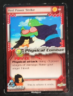 Dragonball Z - TCG - Red Power Strike #32 | eBay
