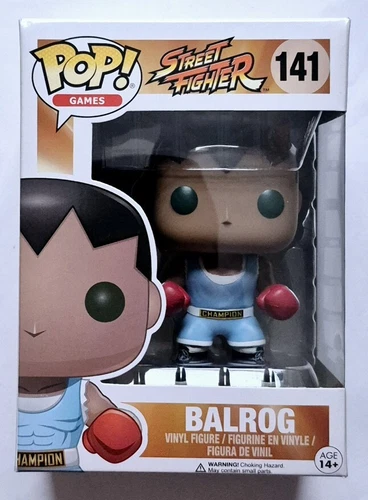 Mint in Mint Box Funko Pop Street Fighter Balrog #141