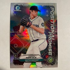 2021 Bowman Chrome  #POS-EH Emerson Hancock Positional Promise Mariners