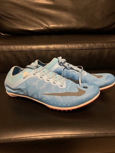 NEW Nike Men Zoom Mamba 3 Olympic Track Running Spikes Blue Size 12.5  706617-446 | eBay