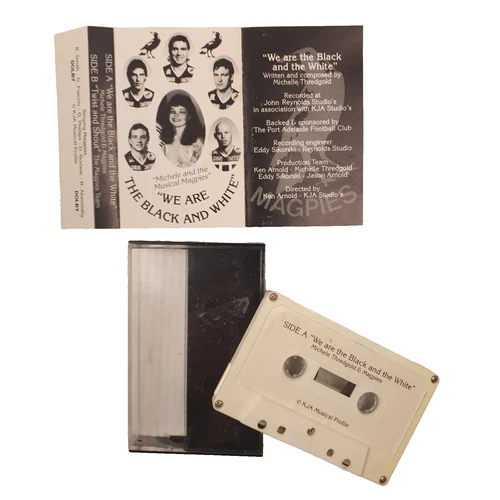 Singing Magpies - We Are The The Black & White Cassette Single, Port Adelaide FC - Picture 4 of 4