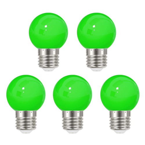 5pcs 3W B22 E27 G45 LED Coloured Bulbs Garden Party Wedding Fairy Festoon Lights - Picture 24 of 28