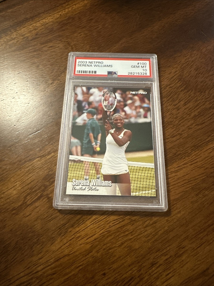 Serena Williams Rookie Card Serena Williams 2003 Net Pro Tennis #1