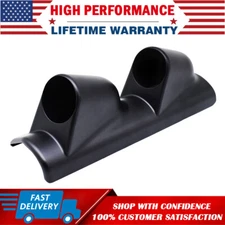 52mm 2" Racing Auto Sport Dual Hole Meter Gauge Pillar Mount Pod Holder Bracket