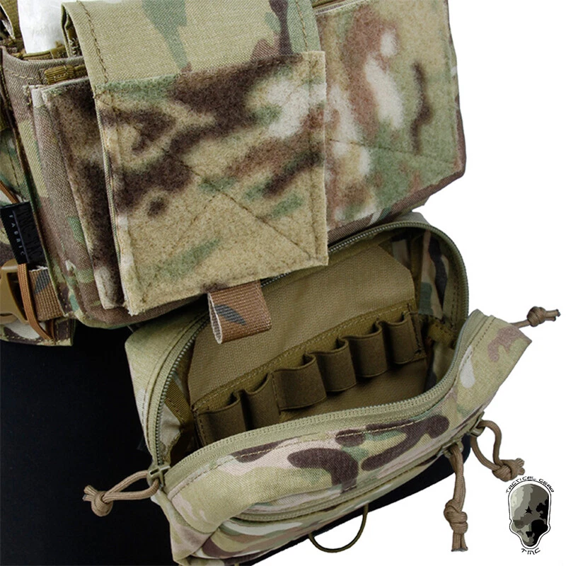 TMC Modular Lightweight Chest Rig Micro Fight Chassis Vest w/ Mag Pouch Military - Image 4 of 4