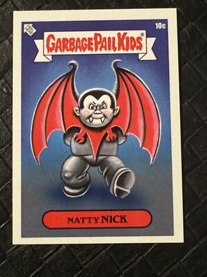 2024 Garbage Pail Kids Dressed To Grotesque NATTY NICK 10C Name Variant 