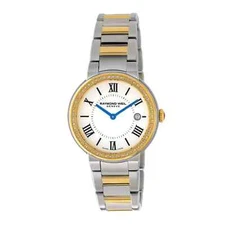 Raymond Weil Jasmine Women's Gold Accent Watch - 5245-SPS-00661 ($3325 MSRP)