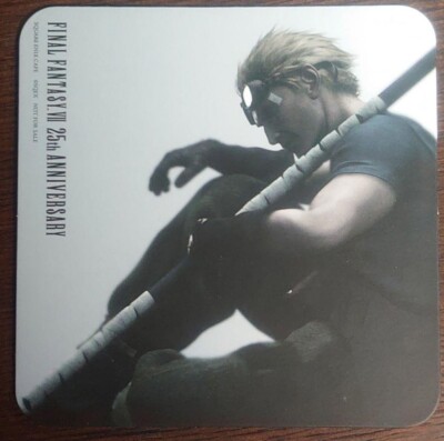 Final Fantasy VII 25th Advent Children Paper Coaster Cid Highwind