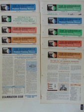 Original 1967 Oldsmobile Service Guild Training Manual Monthly Issues Collection