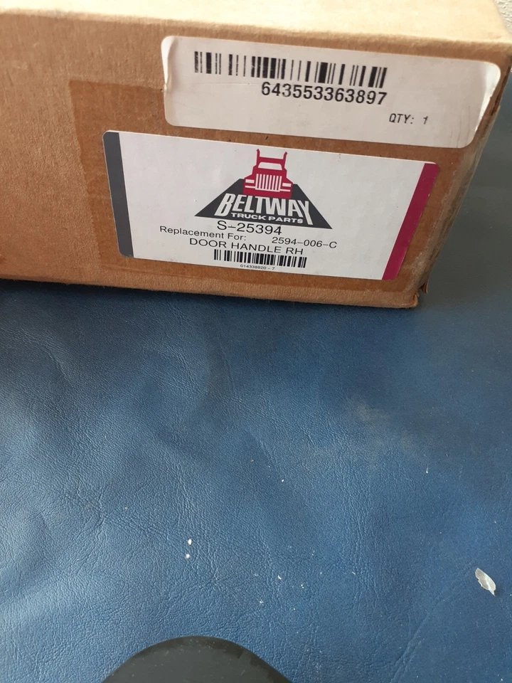 BELTWAY TRUCK DOOR HANDLE RH PART# S-25394 REPLACEMENT 2594-006-C - Image 3 of 4