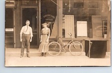 RPPC Real Photo Postcard Iowa Waterloo CD Pedersen Lawyer Sheerer Heathin Plumbi
