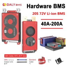 Daly BMS 20S 72V 40A/60A/100A/150A/200A Li-ion Battery Common Port w/Balance Lot