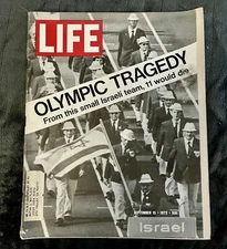 LIFE Magazine September 15 1972 ISRAEL Olympic Tragedy Munich bobby fischer
