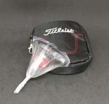 Titleist Surefit Tour Pouch wrench  Premium Black Zipper Zip Bag