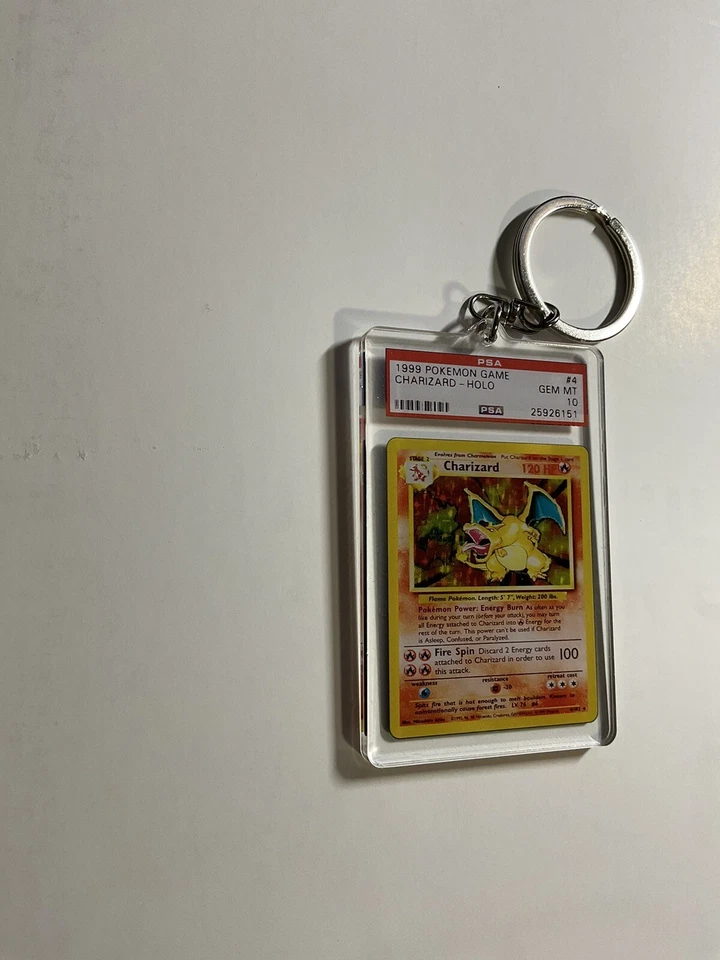 Key Issue Keychains™ - Charizard - PSA Homage - Pokemon - SALE!! - Image 2 of 4