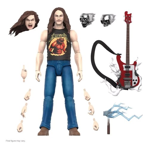 Cliff Burton Ultimates! Wave 02 - Cliff Burton (Superhero Poster) new mint boxed - Picture 2 of 6