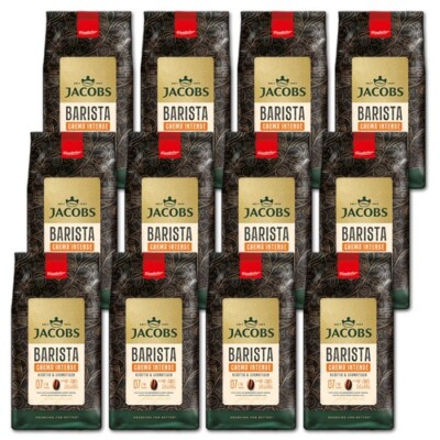 12 KG Jacobs Barista Crema Intense Kaffeebohnen