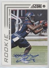2012 Score Rookie Signatures Whitney Mercilus #384 Auto 0o9