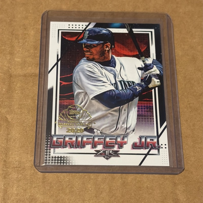 2020 Topps Chrome - Topps Fire Preview Ken Griffey Jr #FP-3