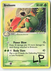 Breloom 22/106 EX Emerald Uncommon