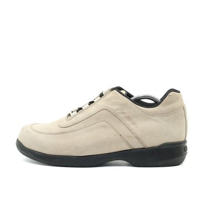Mephisto Herren Halbschuhe EU 44 Freizeit Halbschuh Beige Schuhe